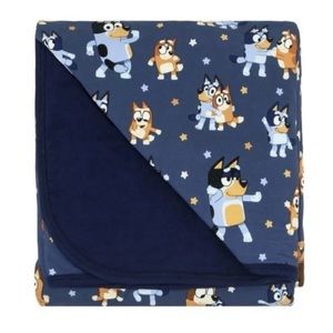 Sale!! 💸💙🩵NWT/NIB LITTLE SLEEPIES BLUEY CLOUD BLANKET🩵💙